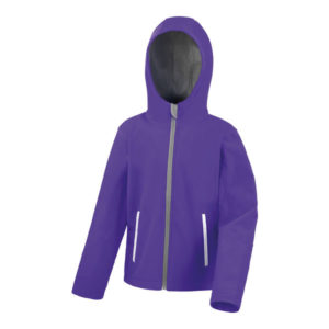 Junior TX Performance Hooded Soft Shell Jacket