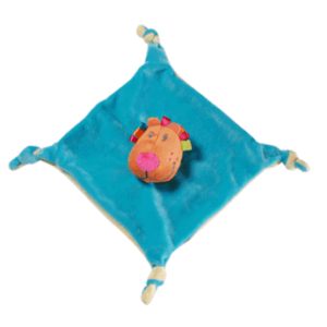 Doudou "lion" en velours